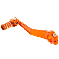 SET Kickstarterhebel + Fußschalthebel klappbar, Farbe orange - Simson S51, S53