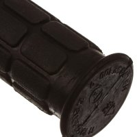 Lenkergummi SET - Waffelmuster - Festgriff-Gummi und Drehgriff-Gummi - schwarz