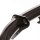 Fußrastenträger Enduro, schwarz, rechte Seite verlängert - Simson S50, S51, S70