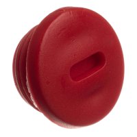 Verschlußschraube - rot (Öleinfüllöffnung) - ohne O-Ring