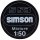 Klebefolie, Aufkleber 1:50 Mixture für Armaturenträger SIMSON S53