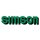 Klebefolie Simson-Tank, grün - Simson S51, S70