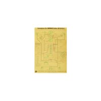 Schaltplan Farbposter (40x57cm) Simson SR50 B4 - 6 Volt...