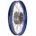 Speichenrad 1,60 x 16 Zoll - Alufelge blau eloxiert poliert, Edelstahlspeichen