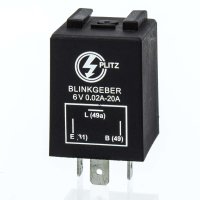 Elektronischer Blinkgeber 6V (PLITZ) 3-poliger Anschluss...