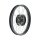 Speichenrad 1,50 x 16 Zoll - Alufelge schwarz eloxiert, Tuning-Radnabe schwarz