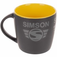 Tasse "SIMSON-Logo" Schwarz / Gelb