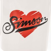Tasse "I love SIMSON", Farbe: Weiß