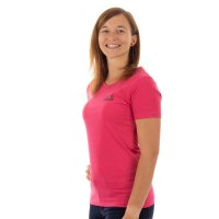 Damen-T-Shirt, Farbe: pink, Größe: S - Motiv:...