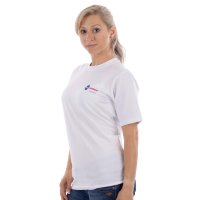 T-Shirt, weiß, Motiv: "SIMSON Motorsport"