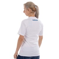 T-Shirt, weiß, Motiv: SIMSON Cross - 100% Baumwolle