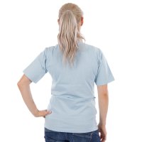 T-Shirt, OceanBlue, Motiv: Schwalbe Kumpel - 100% Baumwolle