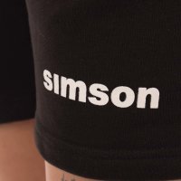 Damen Sweathose, Farbe schwarz, Motiv: SIMSON